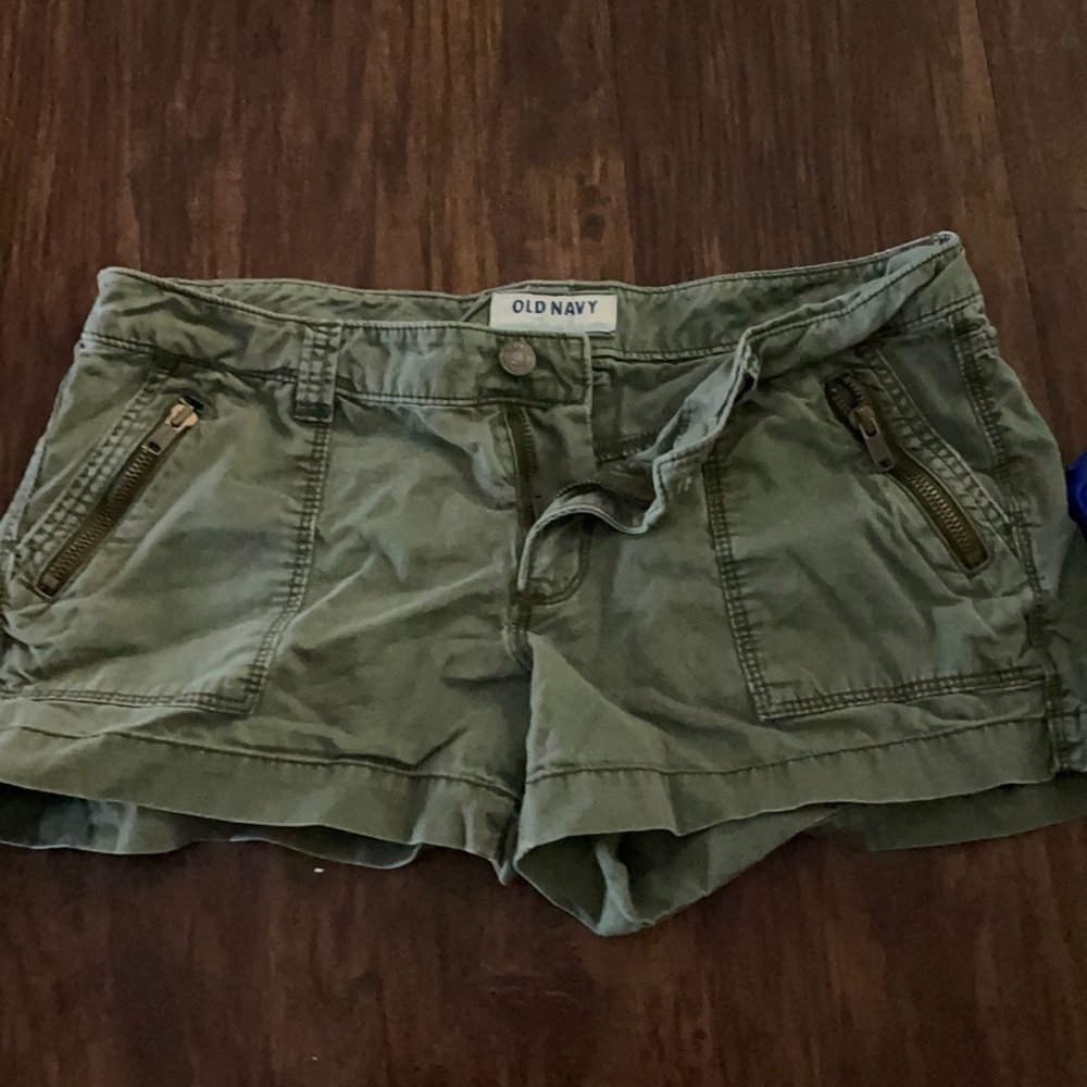 Army green Old Navy shorts